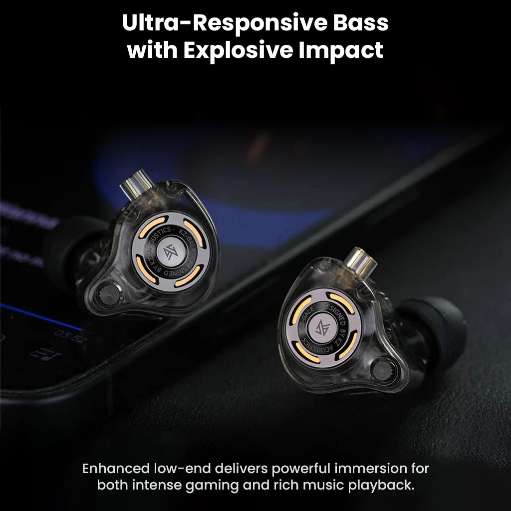 KZ - Gale Super Linear Dynamic Driver Gaming IEM - Image 8