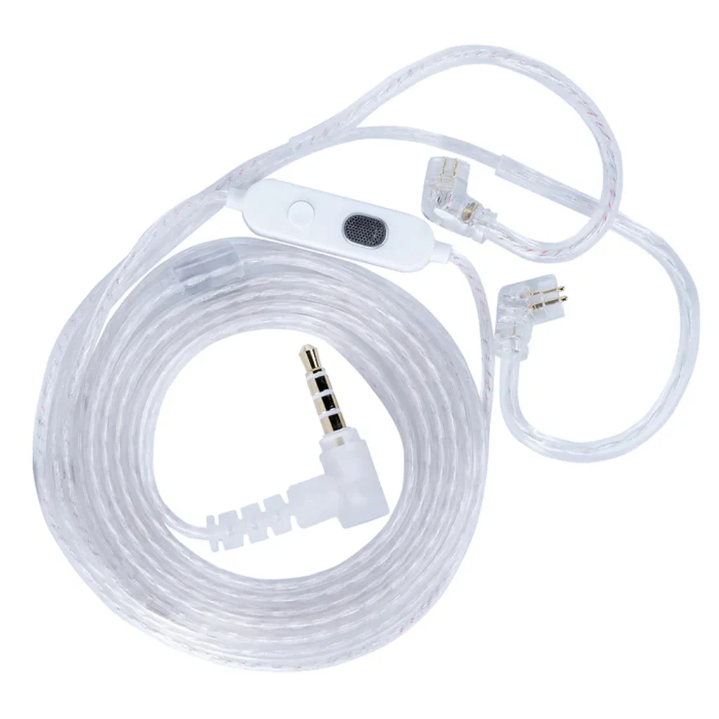 KZ- M2 Silver-Plated Upgrade Cable with Dual Mic - Image 12