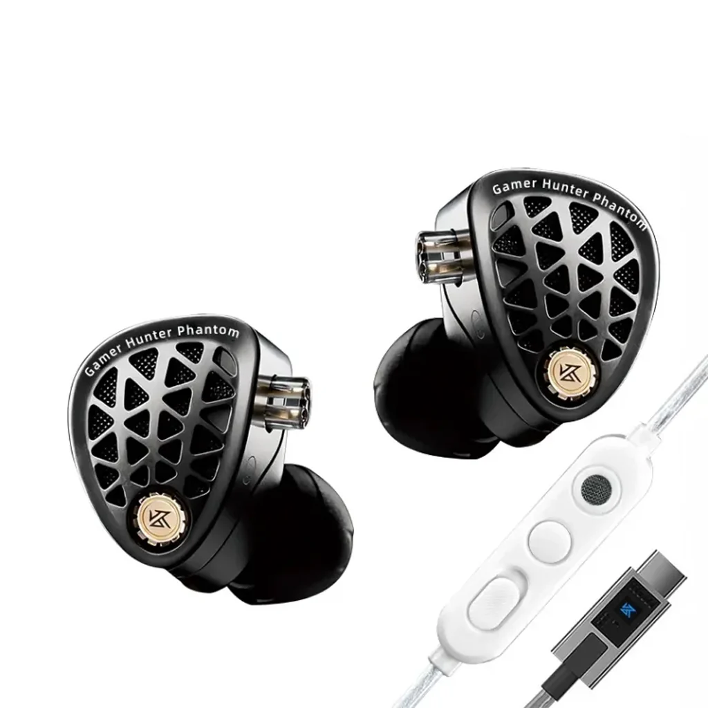 KZ- Phantom Dynamic Driver Flagship Esports Gaming In-Ear Monitor - Image 16