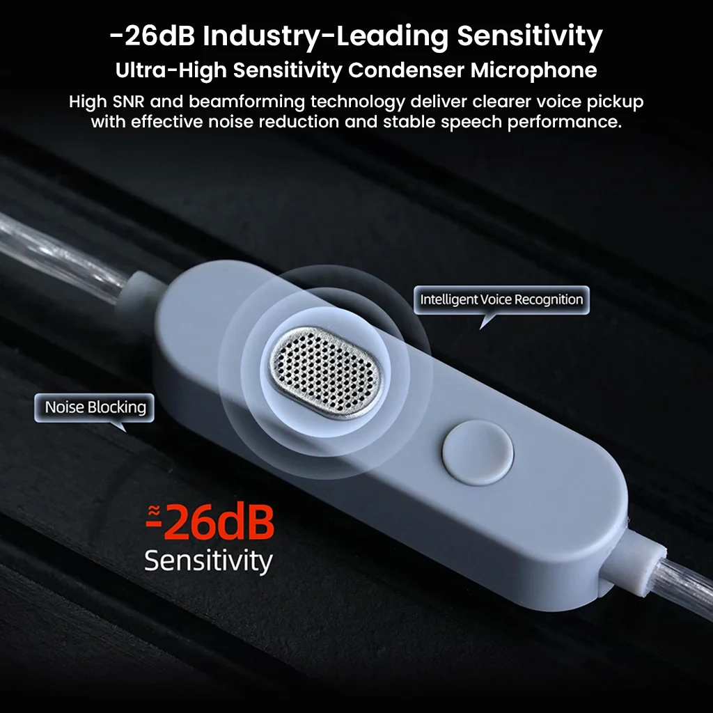 KZ- T8 8-Level Tuning Silver-Plated Upgrade Cable For IEM - Image 5