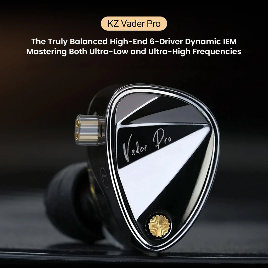 KZ - Vader Pro Triple Dynamic Driver IEM - Image 4