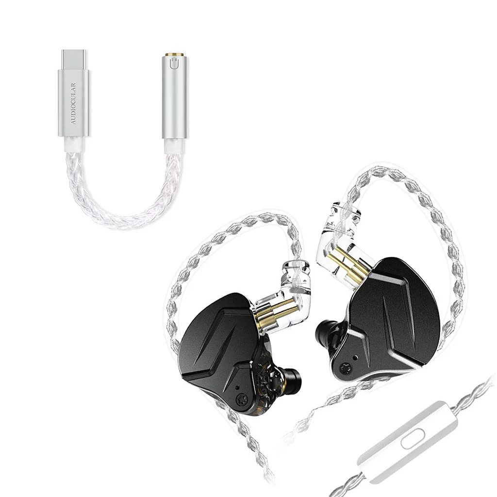 KZ ZSN Pro X + AUDIOCULAR D10 DAC
