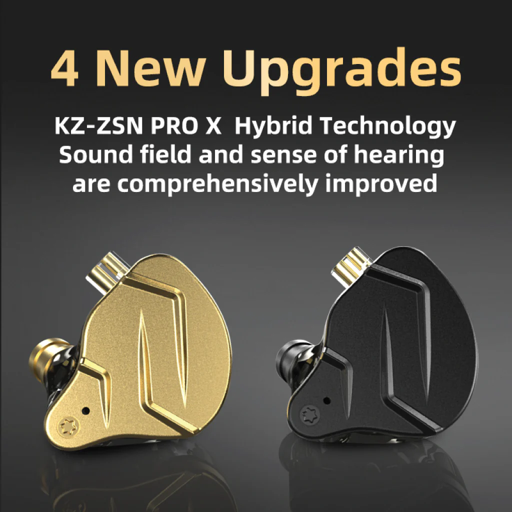 KZ - ZSN Pro X  1 DD + 1 BA Hybrid IEM - Image 2