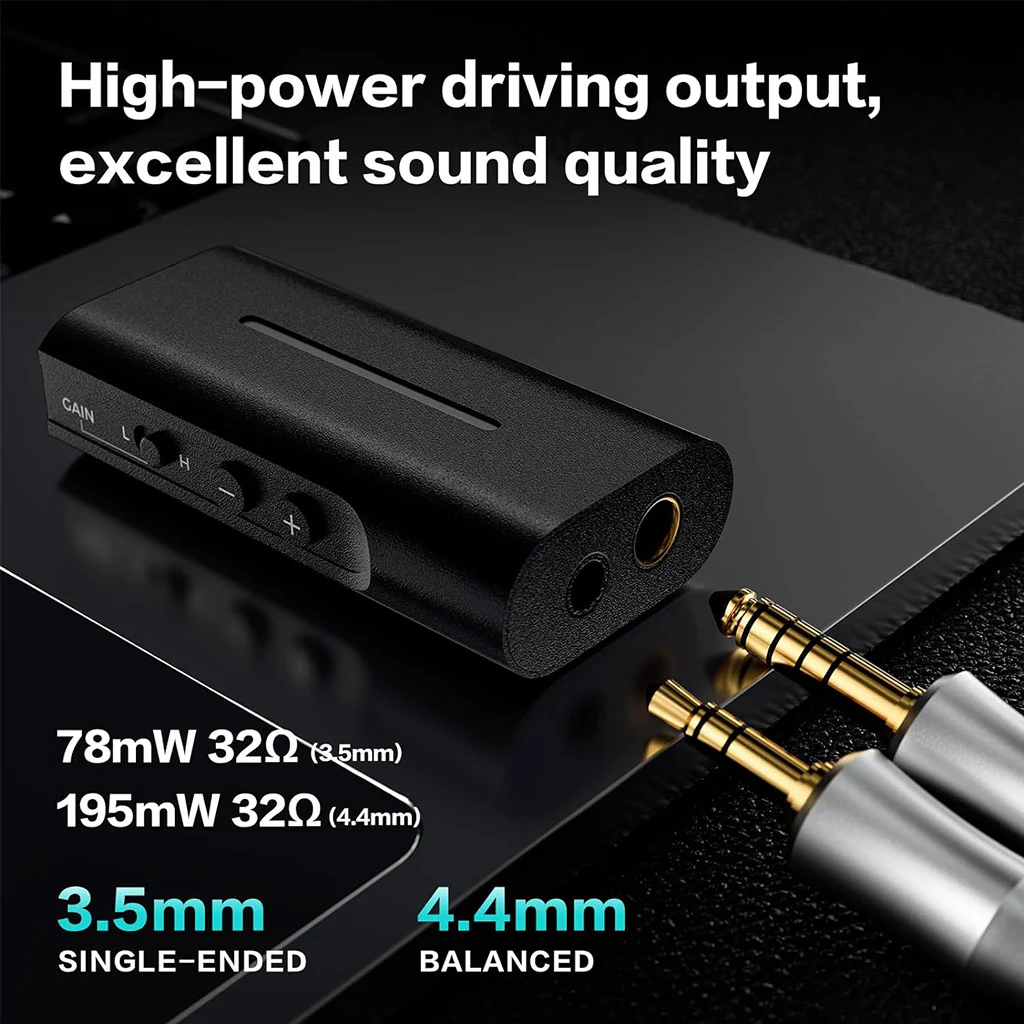 LETSHUOER - DT03 Portable Dac & Amp - Image 5