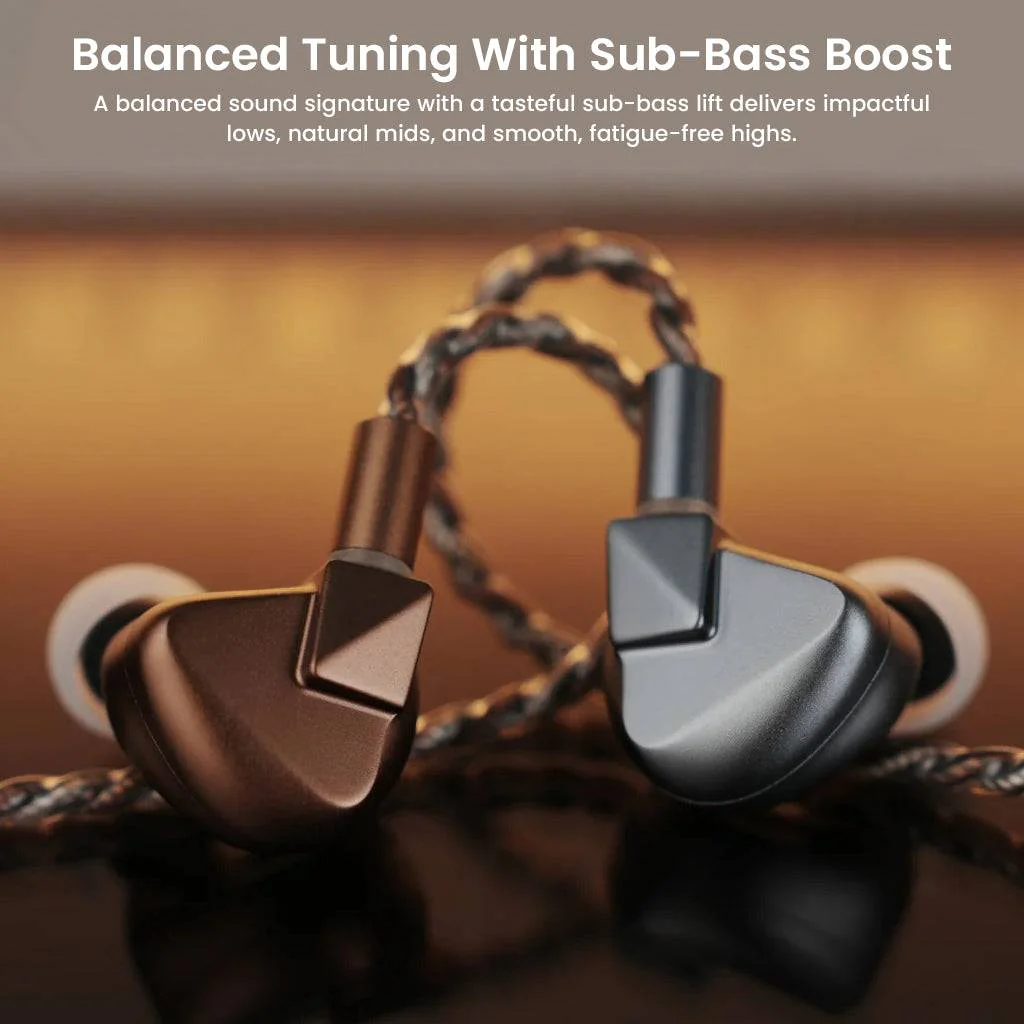 LETSHUOER – S12 Ultra 14.8mm Planar Magnetic Driver IEM - Image 6