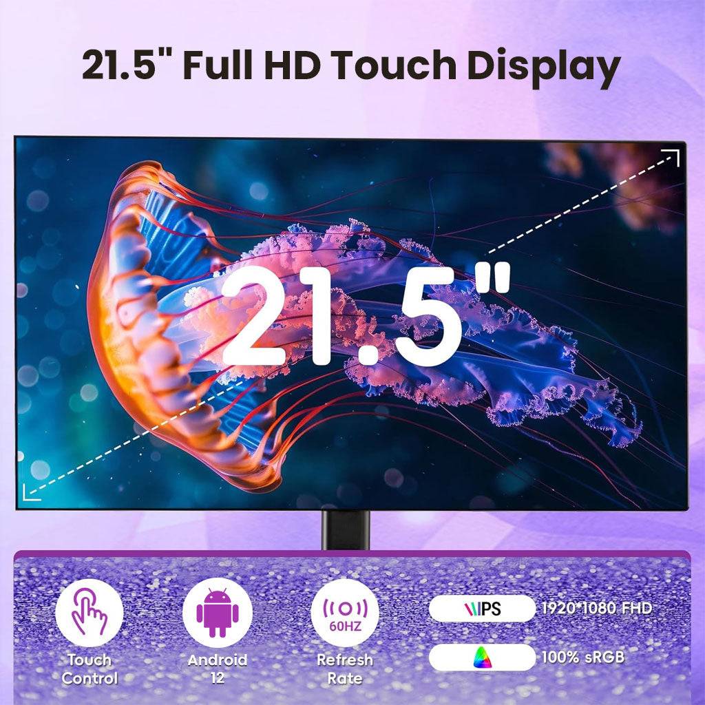 LINGQI - 21.5" Android 12 Touch Screen Digital Standee (4GB/64GB) - Image 9