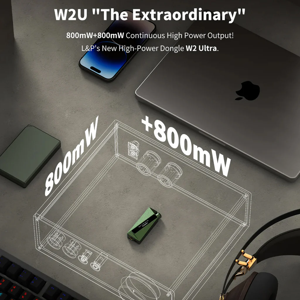 Luxury & Precision W2 Ultra Portable USB DAC/Amp - Image 2