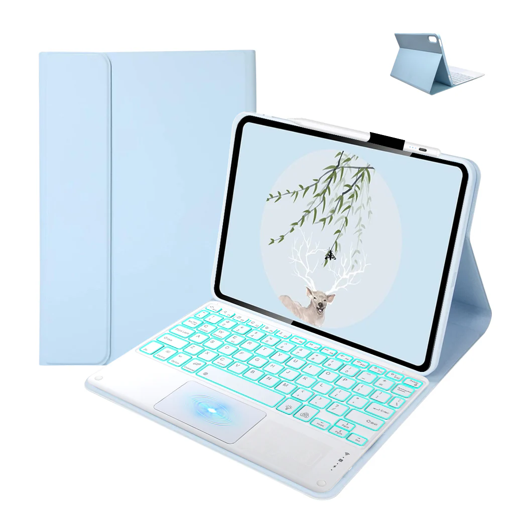 LX103T Keyboard Case Cover for Lenovo Tab M10 FHD Plus 2nd Gen/ K10 10.3