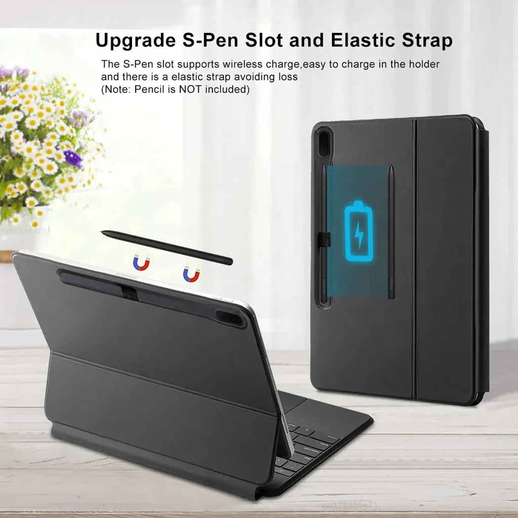 M11P-S9 Keyboard Case for Samsung Galaxy Tab S9 FE / S9 / S8 / S7 11-inch - Image 5