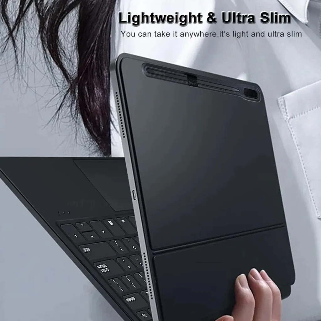 M11P-S9 Keyboard Case for Samsung Galaxy Tab S9 FE / S9 / S8 / S7 11-inch - Image 7