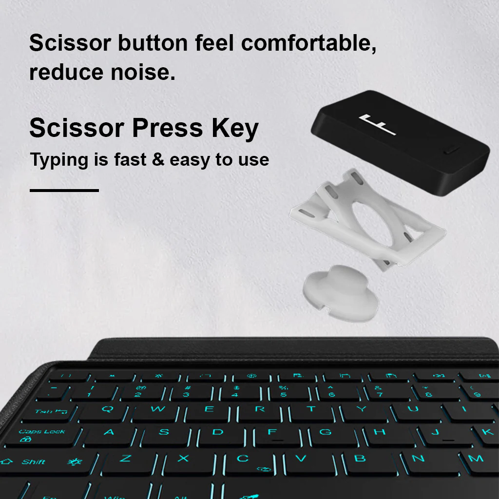 M6124 Keyboard Case for Xiaomi Pad 6s Pro 12.4 inch 2024 - Image 6