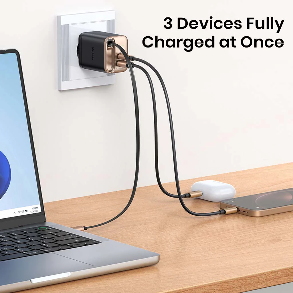 Mcdodo- 40W PD GaN Charger with Type-C Retractable Cable - Image 9