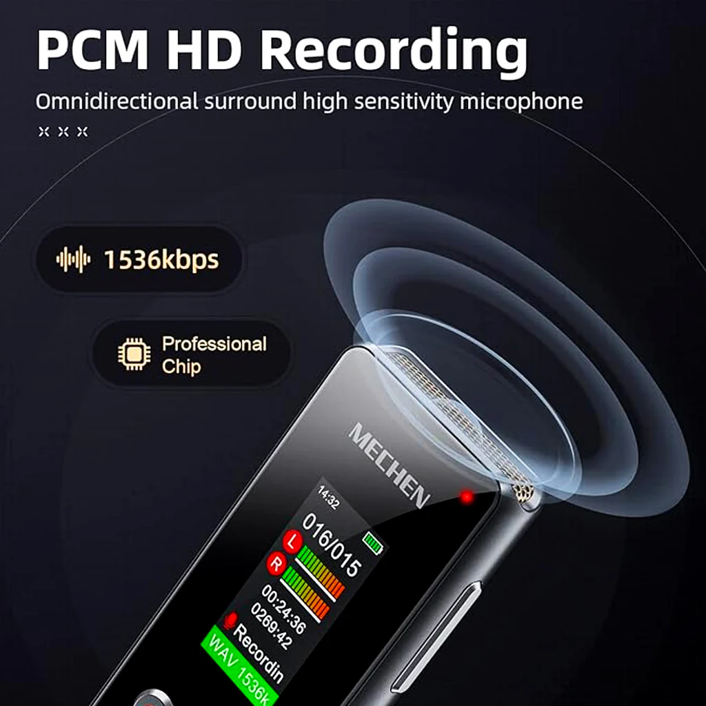 MECHEN - V01 64GB Digital Voice Recorder - Image 2