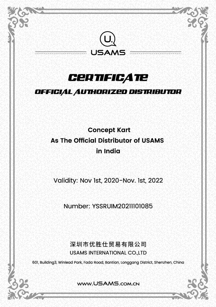USAMS US-SJ329 USB C To Lightning Cable - Image 2