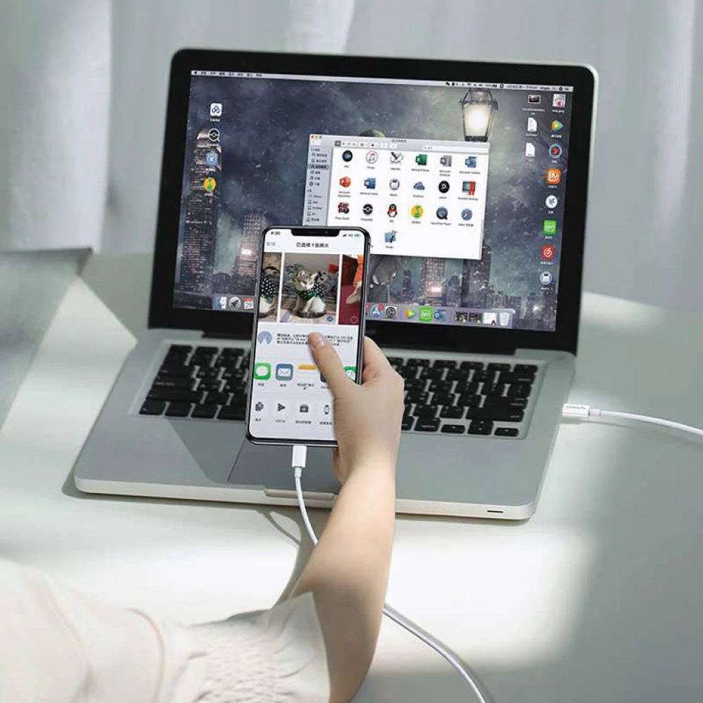 USAMS US-SJ329 USB C To Lightning Cable - Image 7