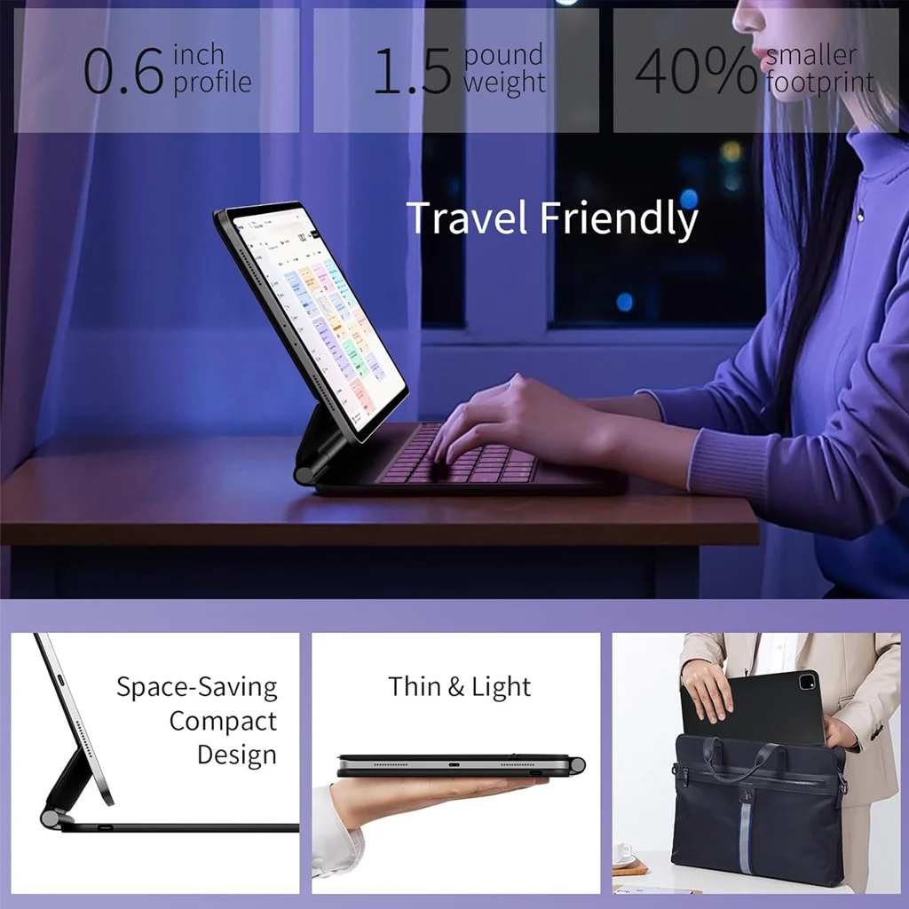 MK-M7112 Magic keyboard Case for Xiaomi Pad 7 / 7 Pro 11.2” - Image 5
