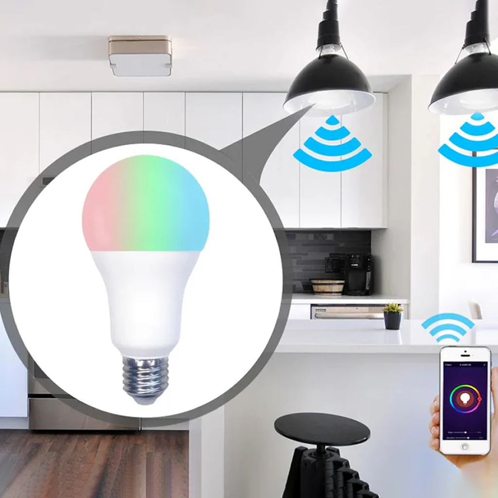 MOES - 14W RGB+C+W Smart LED Bulb - Image 2