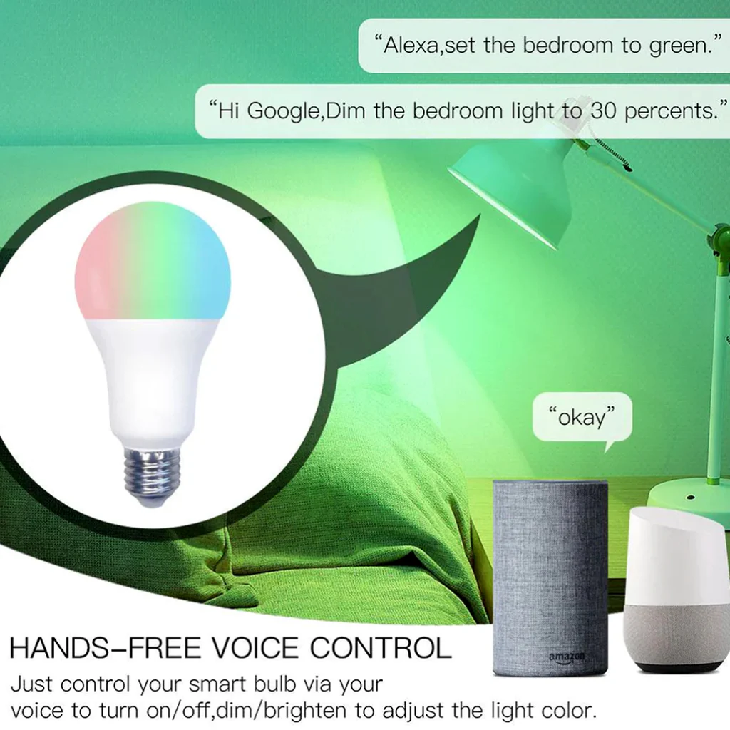 MOES - 14W RGB+C+W Smart LED Bulb - Image 4
