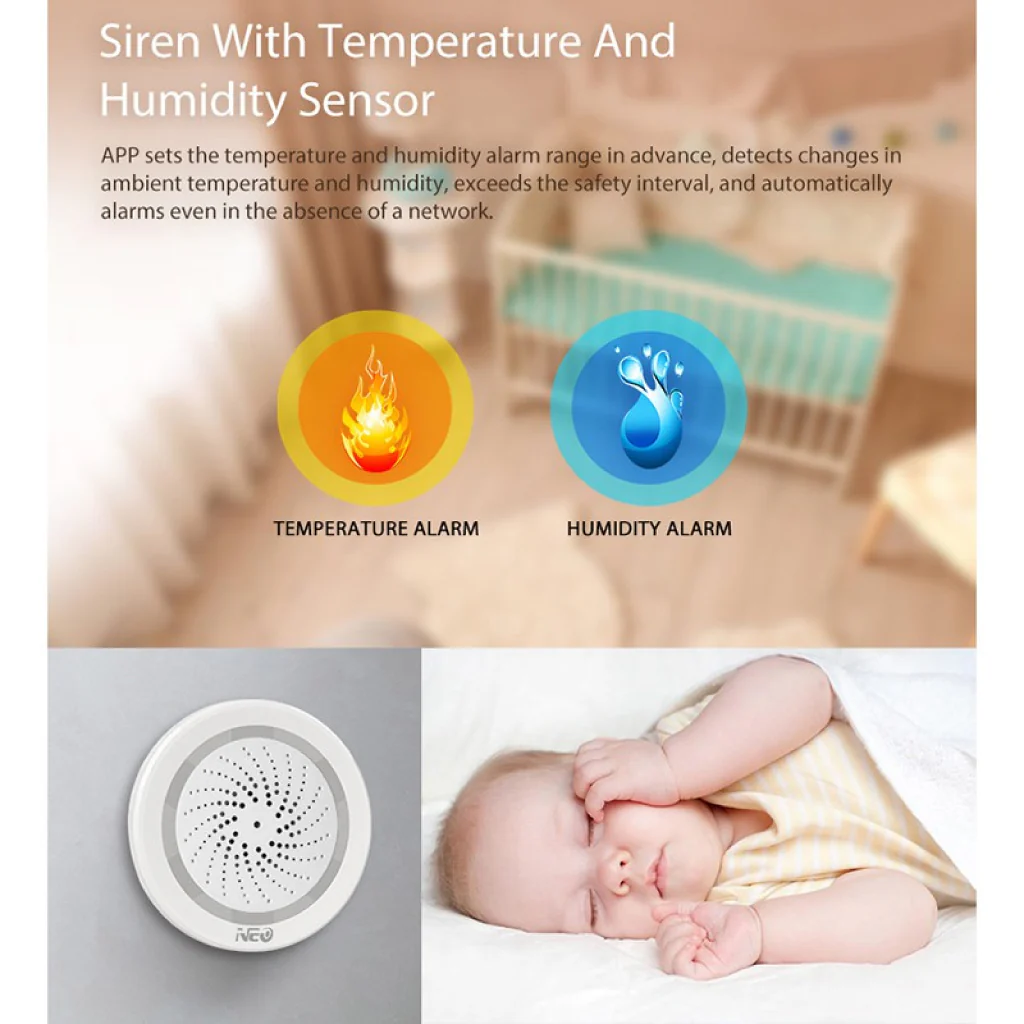 MOES - WiFi Smart 3 in 1 Siren Alarm - Image 3