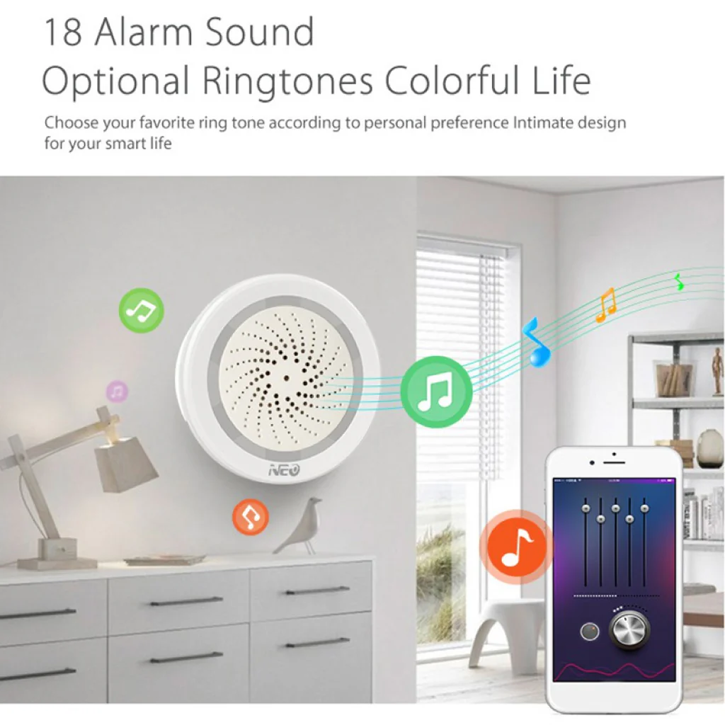 MOES - WiFi Smart 3 in 1 Siren Alarm - Image 5
