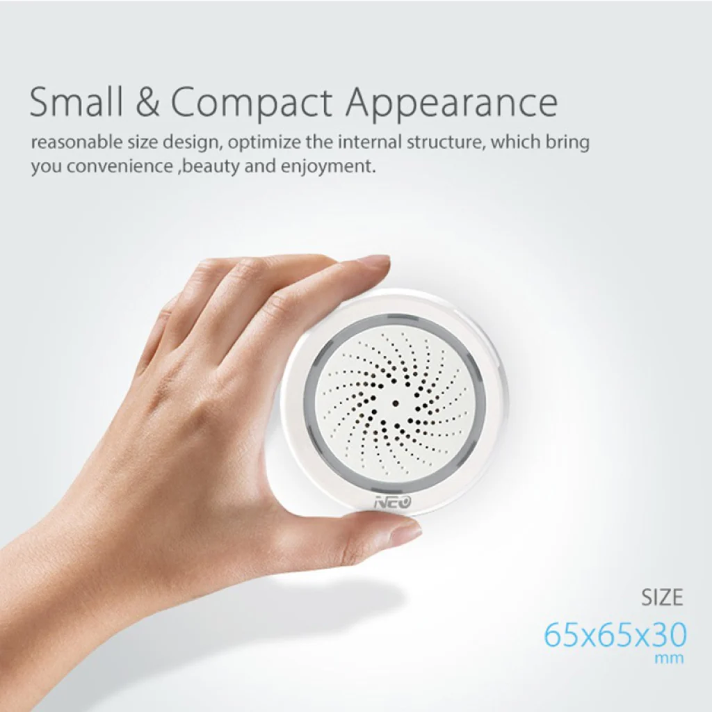 MOES - WiFi Smart 3 in 1 Siren Alarm - Image 6