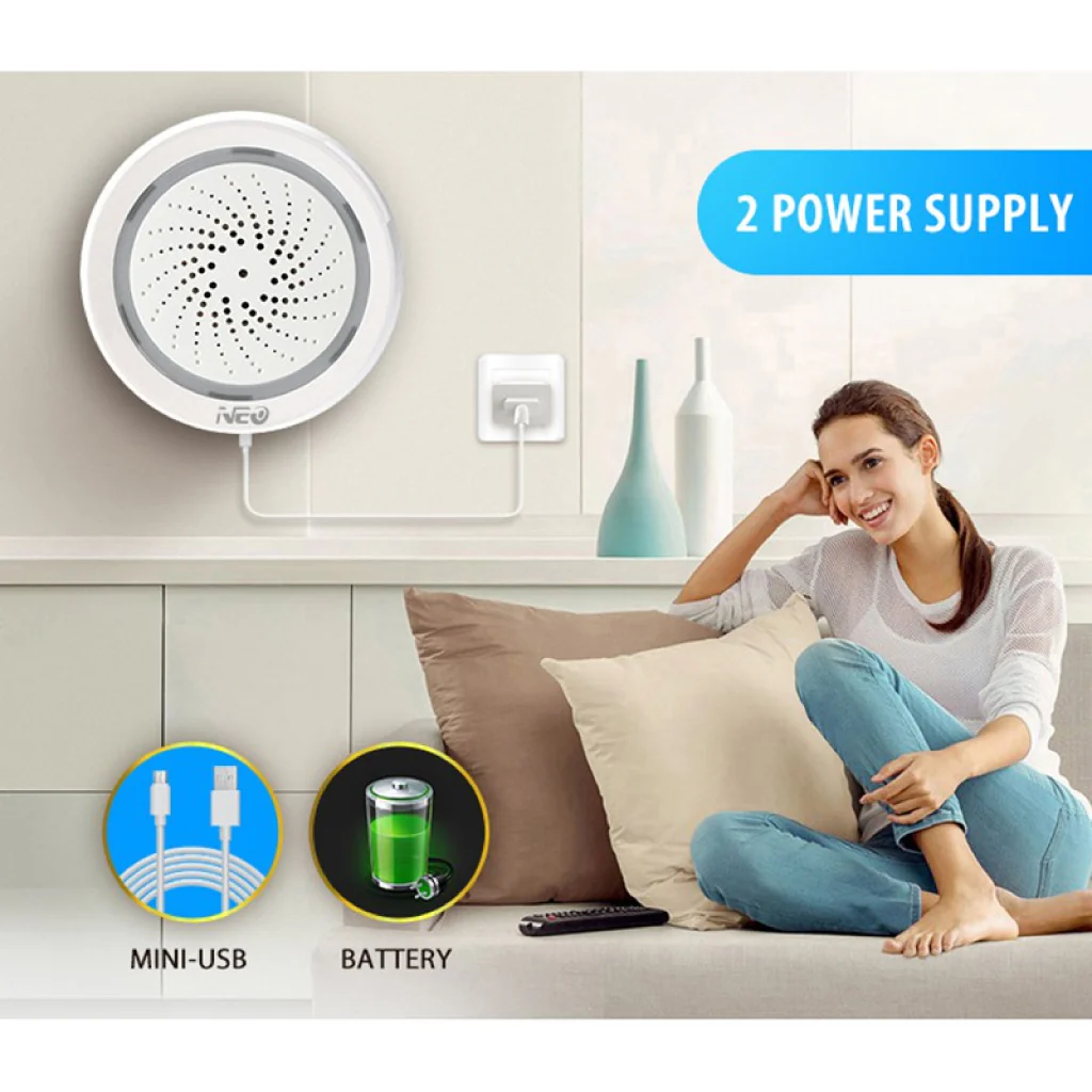 MOES - WiFi Smart 3 in 1 Siren Alarm - Image 7
