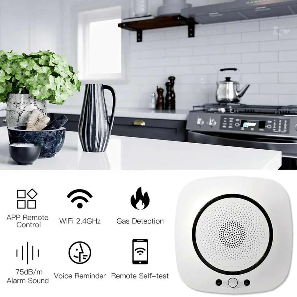 MOES - WiFi Smart Carbon Monoxide Gas Leakage Detector - Image 2