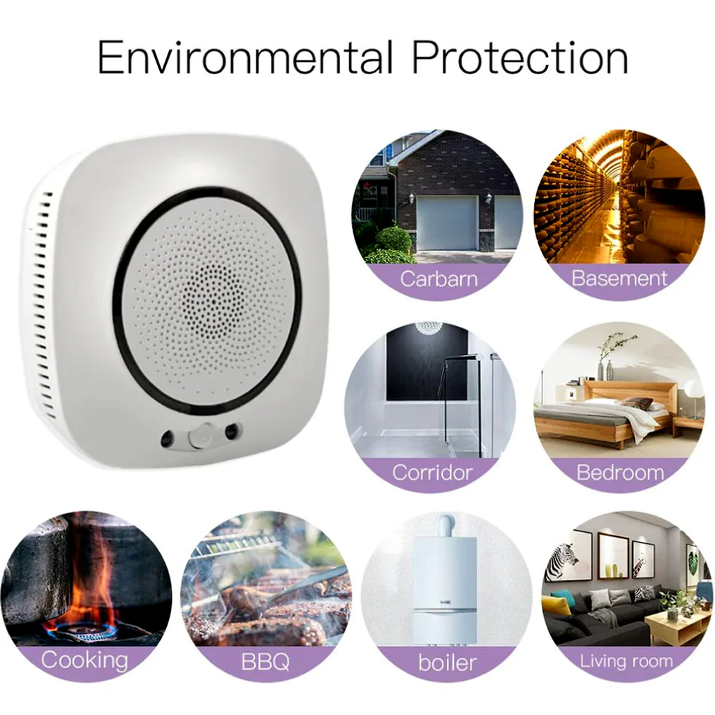 MOES - WiFi Smart Carbon Monoxide Gas Leakage Detector - Image 4