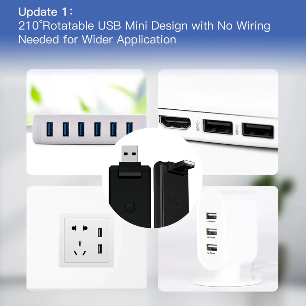 MOES - WiFi USB Smart IR+RF Wireless Remote Controller - Image 4