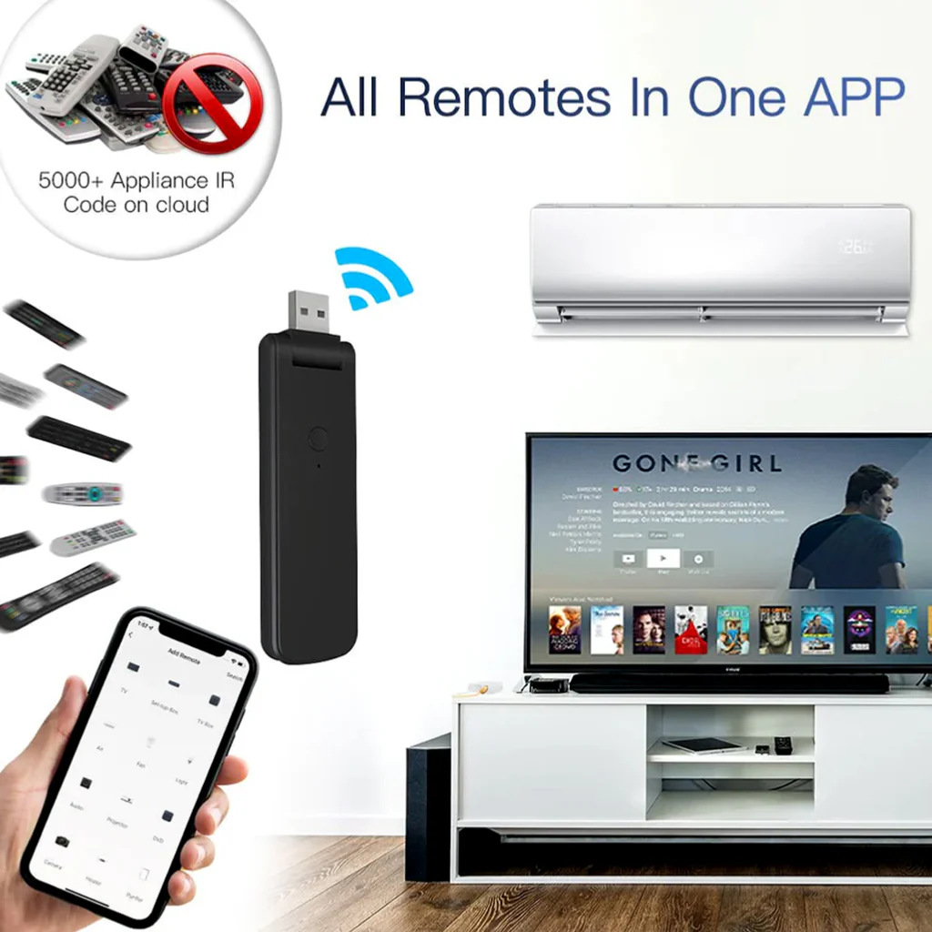 MOES - WiFi USB Smart IR+RF Wireless Remote Controller - Image 7