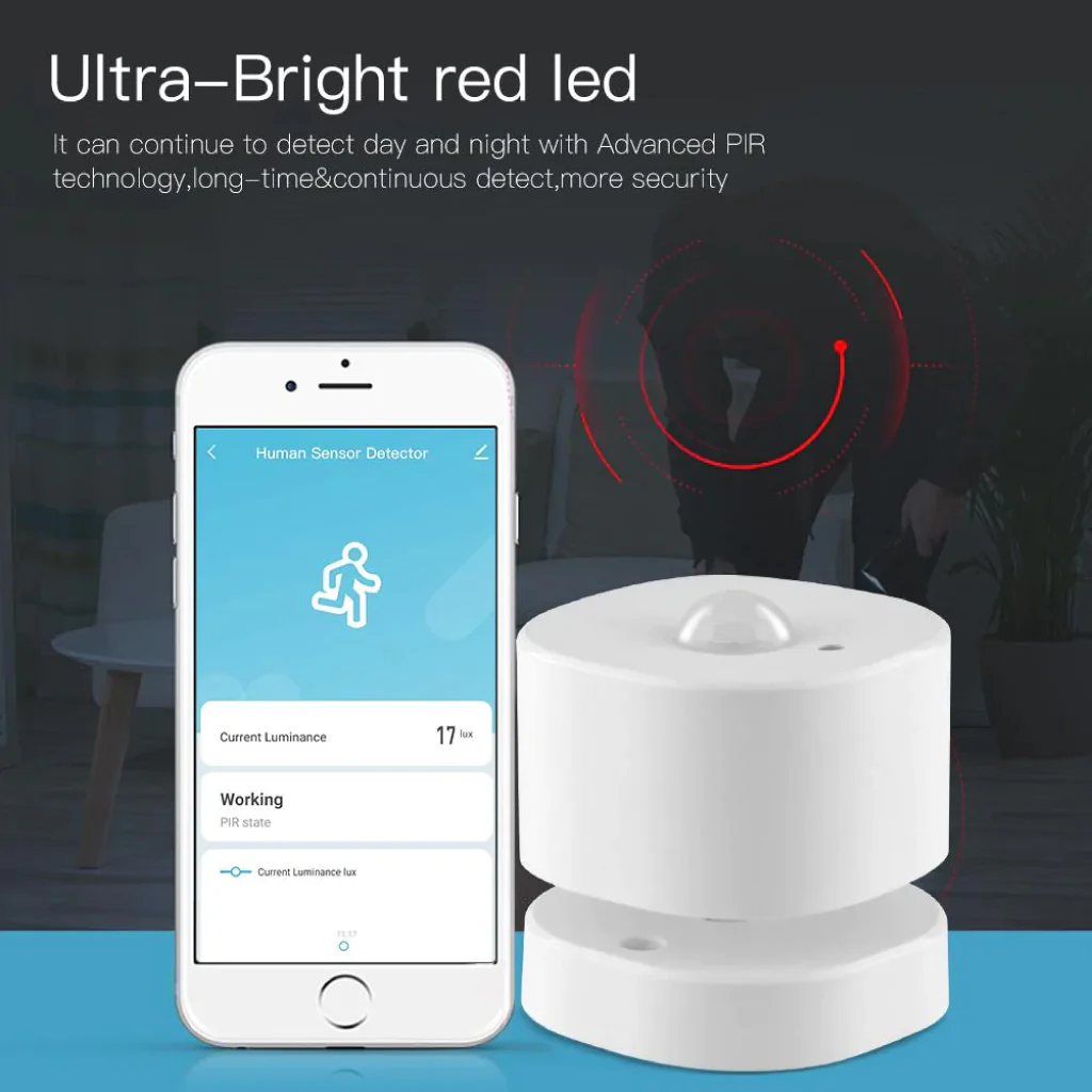 MOES - XZ-CGV3 PIR Motion Sensor - Image 3