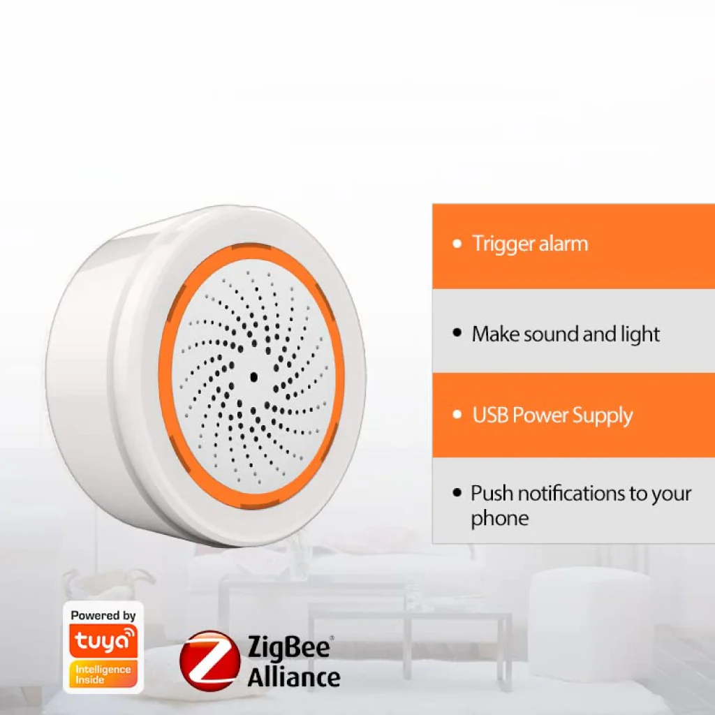 MOES - ZigBee Smart Siren Alarm - Image 5