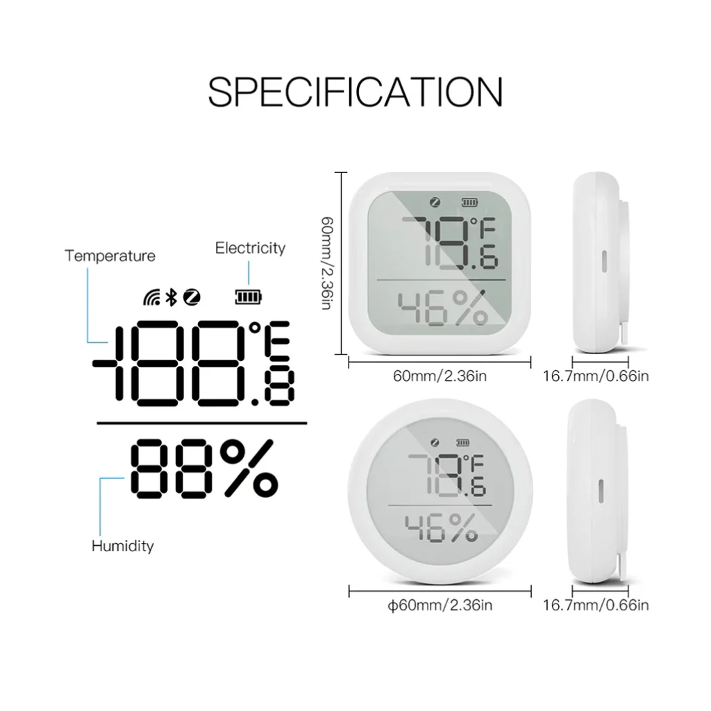MOES - ZigBee Temperature Humidity Sensor - Image 8