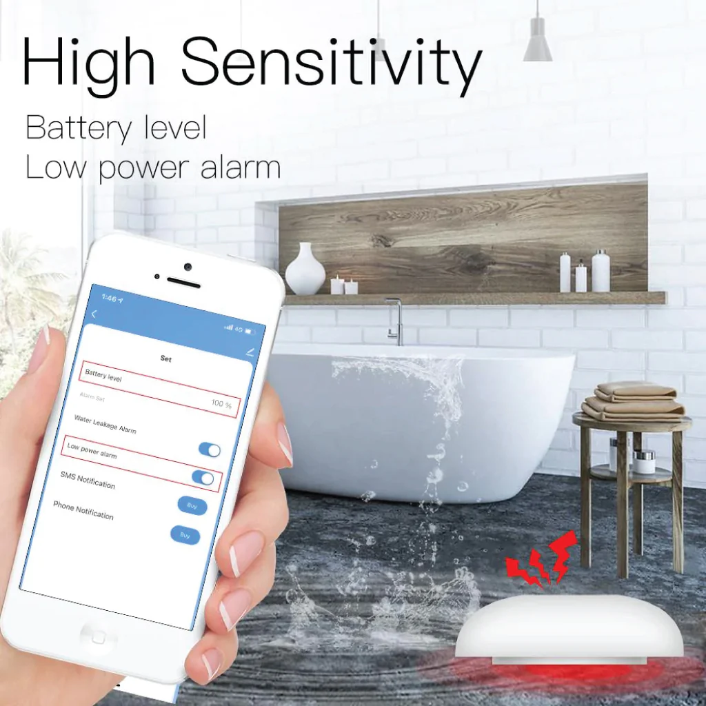MOES - ZigBee Water Leakage Detector - Image 2