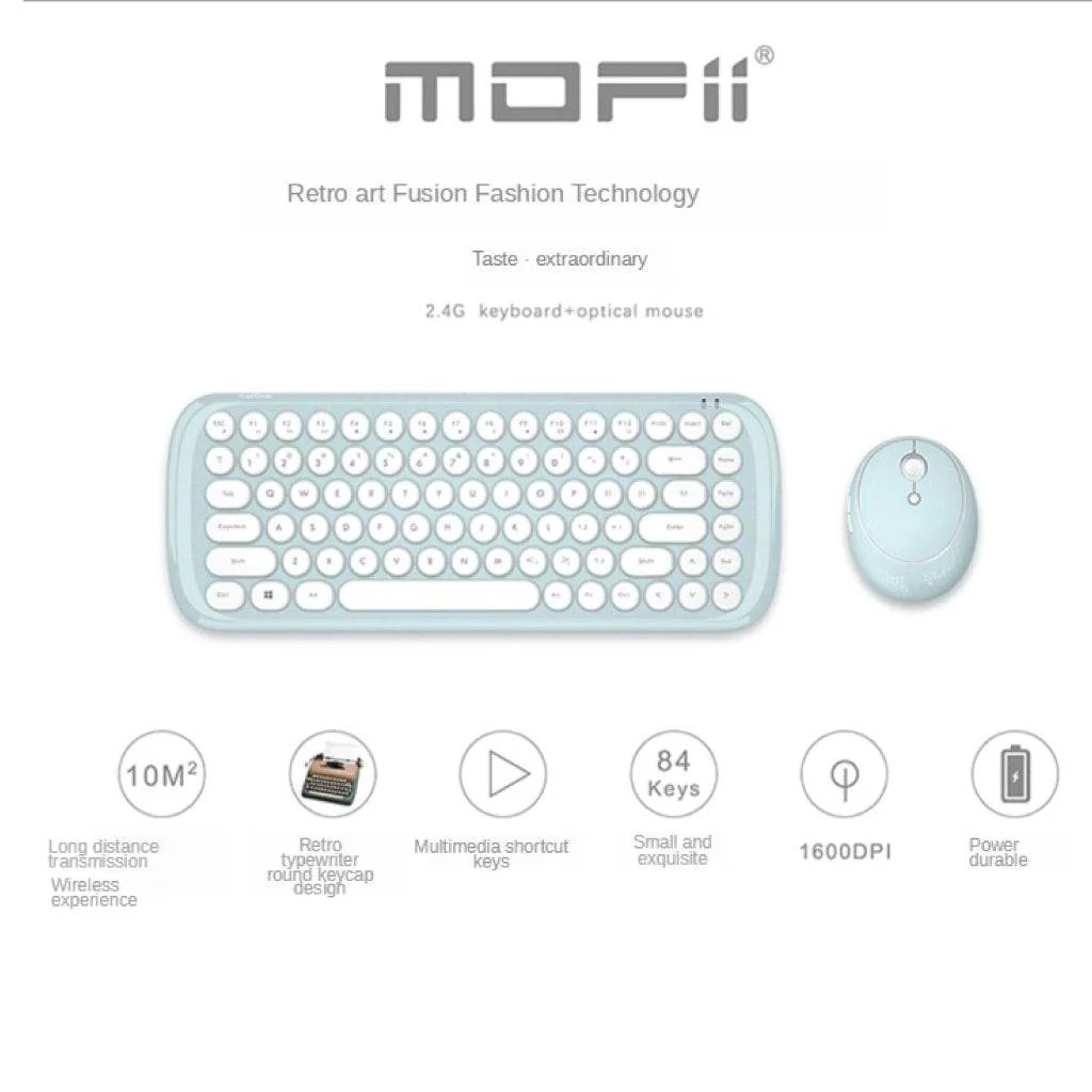 Mofii - Candy Wireless Keyboard Mouse Combo - Image 2