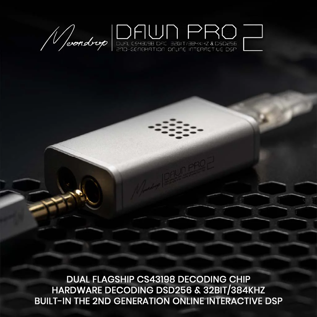 MOONDROP - Dawn Pro 2 Dual CS43198 USB DAC & Amp - Image 2