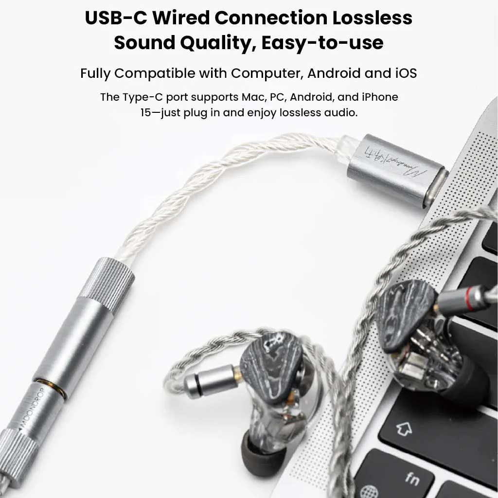 MOONDROP- ECHO-B USB-C to 4.4mm DSP Version Portable DAC & AMP - Image 7