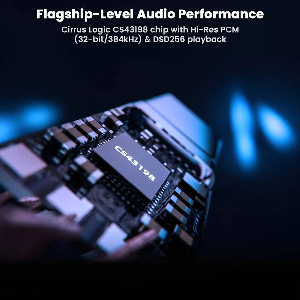 Moondrop -  FreeDSP Mini Portable USB-C HiFi DAC with Flagship CS43198 Chip - Image 2