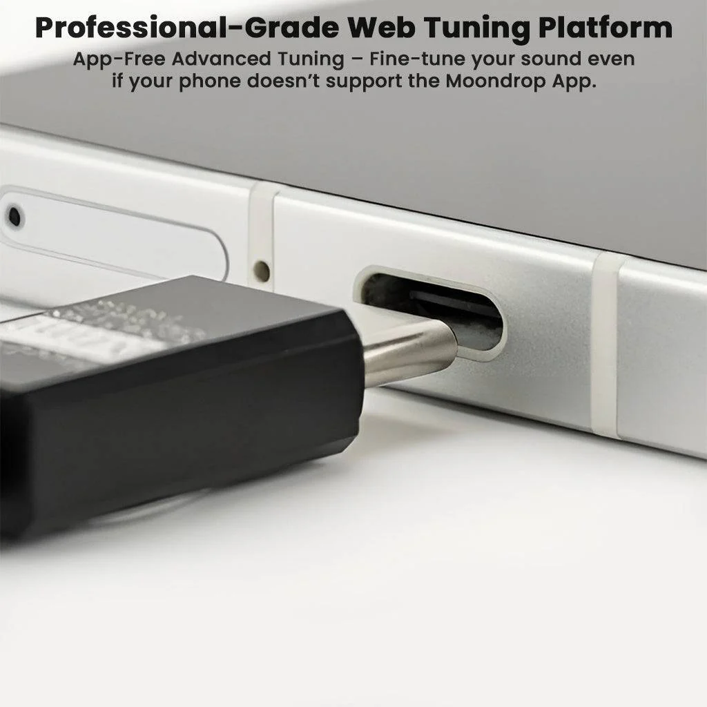Moondrop -  FreeDSP Mini Portable USB-C HiFi DAC with Flagship CS43198 Chip - Image 6