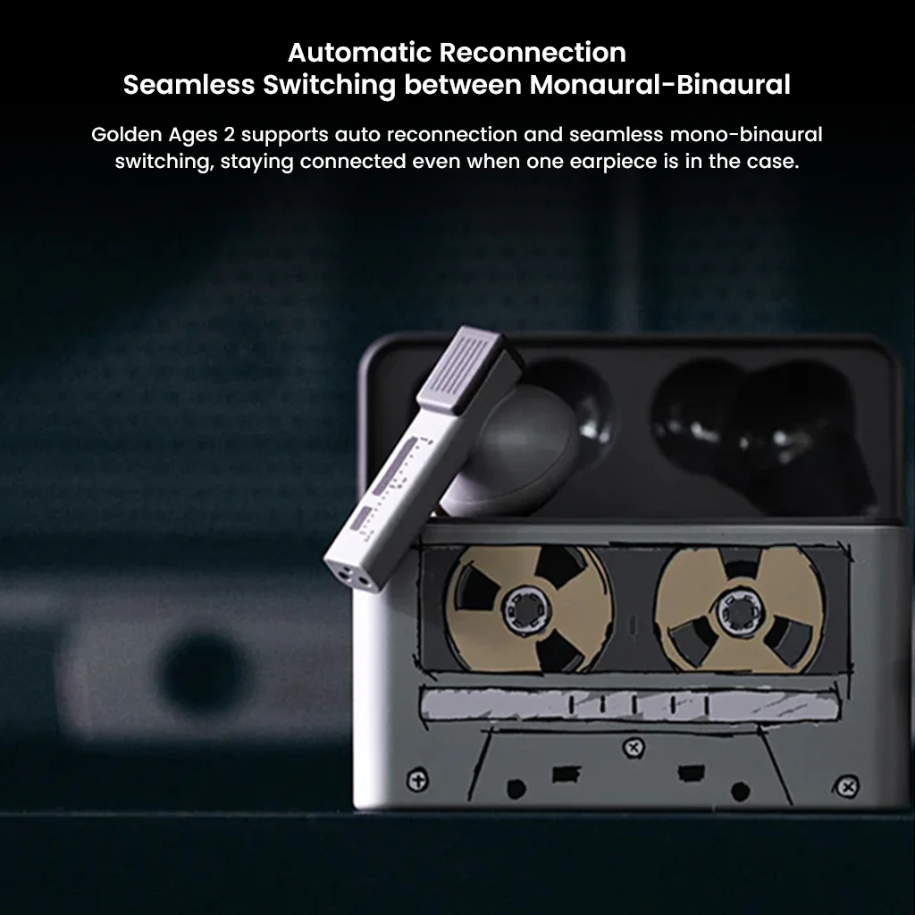 MOONDROP- Golden Ages 2 13mm Planar Magnetic Hi-Fi ANC TWS Earphones - Image 21