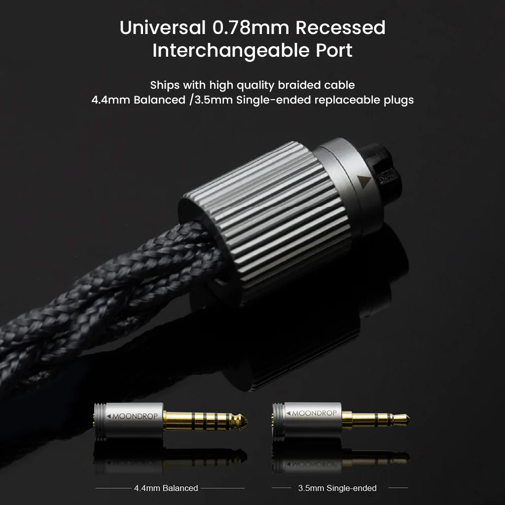 MOONDROP- Harmon 3 Dynamic Drivers Tribrid IEM - Image 12