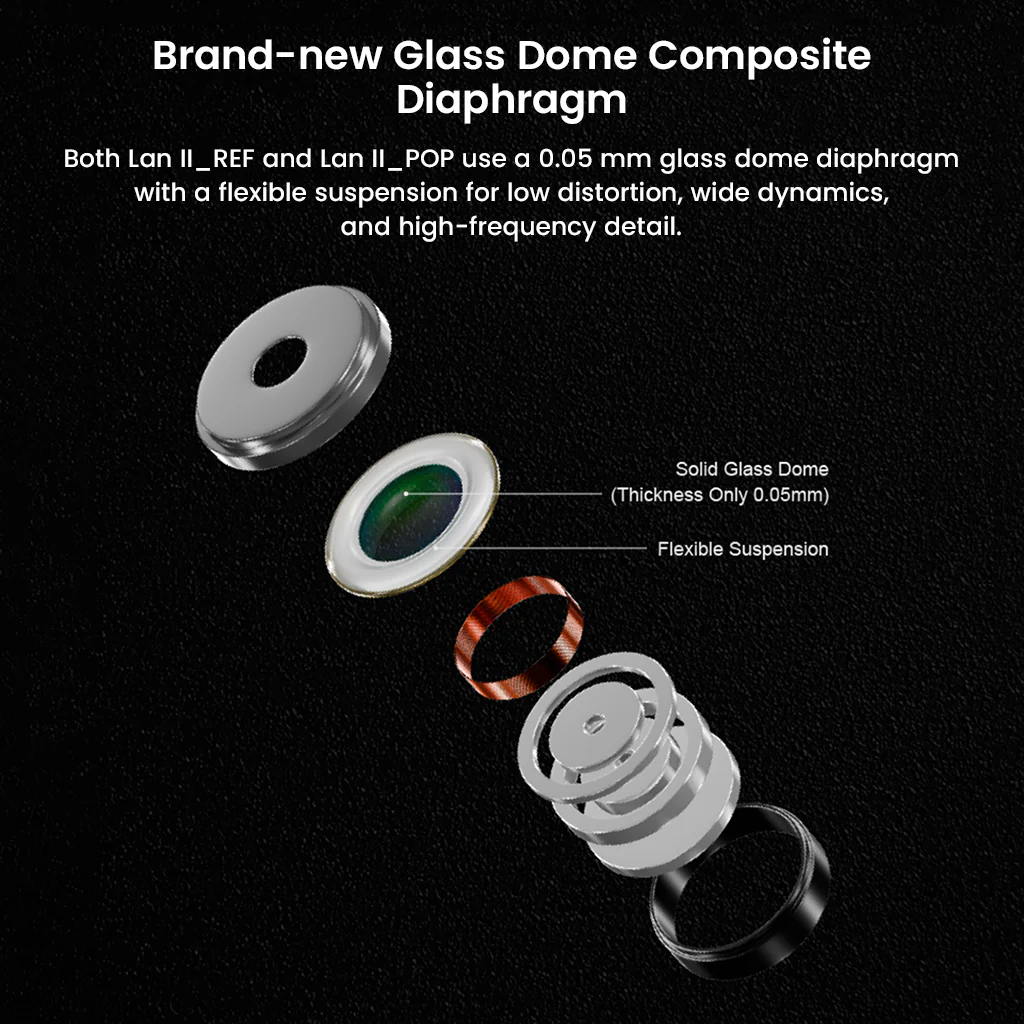 MOONDROP – LAN II REF/POP Dynamic Driver IEM - Image 6