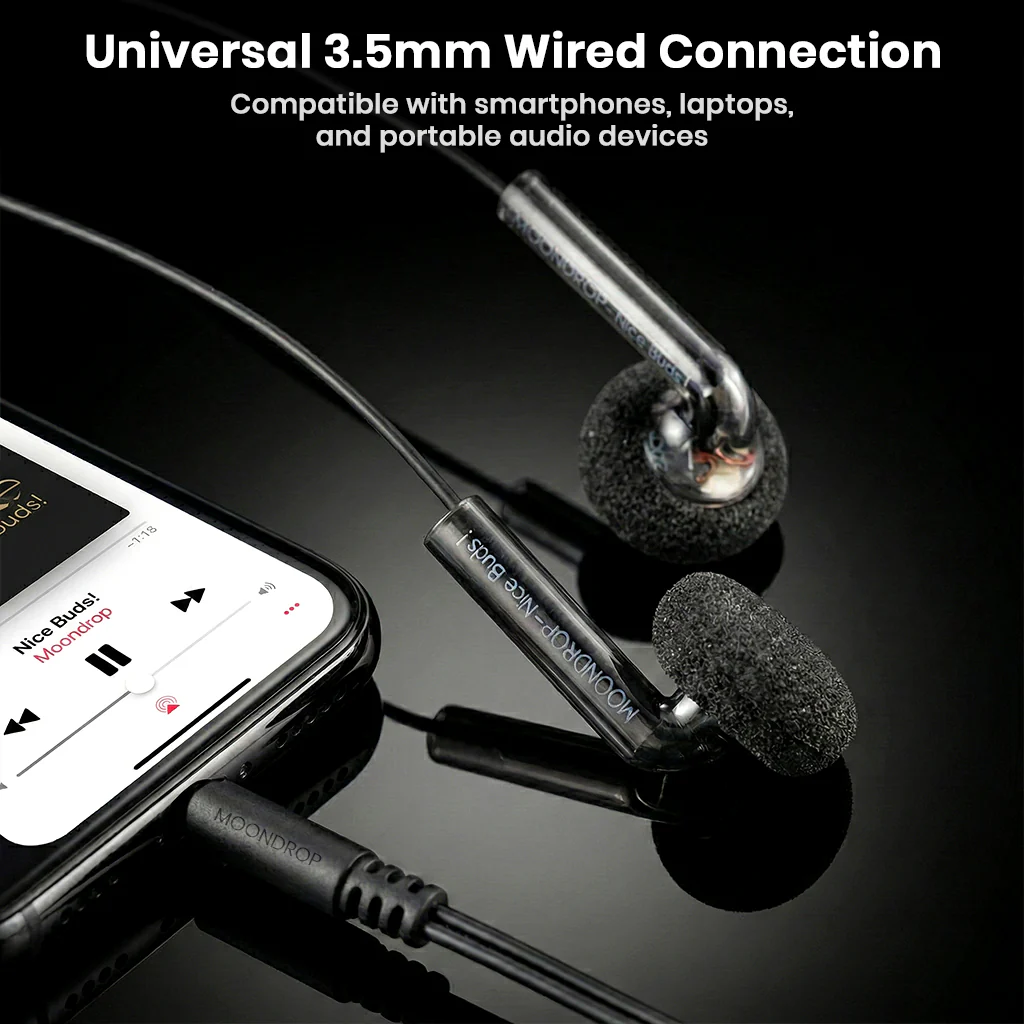 MOONDROP - Nice Buds 15.4mm Dynamic Driver Wired Earbuds - Image 10