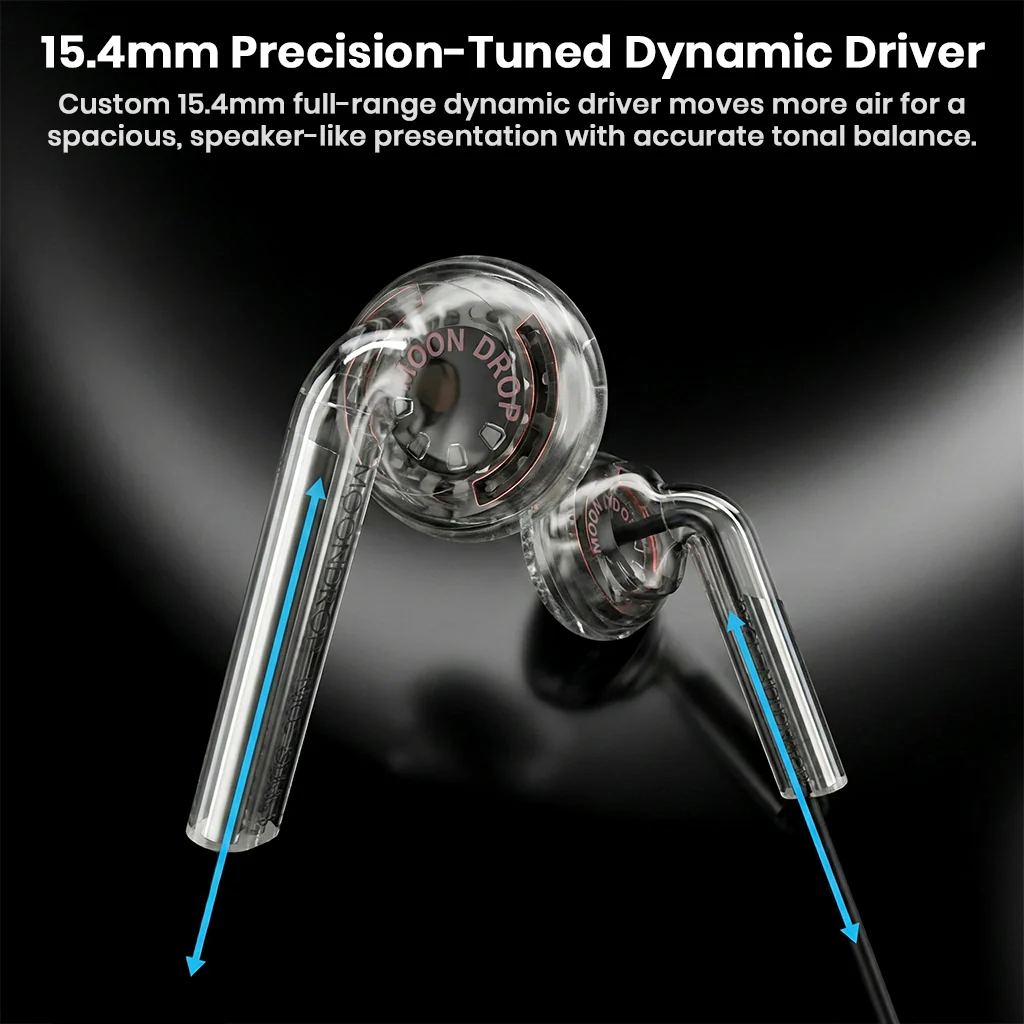 MOONDROP - Nice Buds 15.4mm Dynamic Driver Wired Earbuds - Image 2
