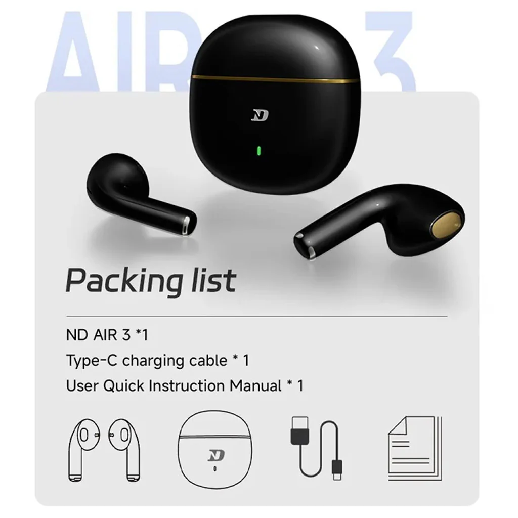 ND - Air3 True Wireless Stereo Earbuds - Image 14