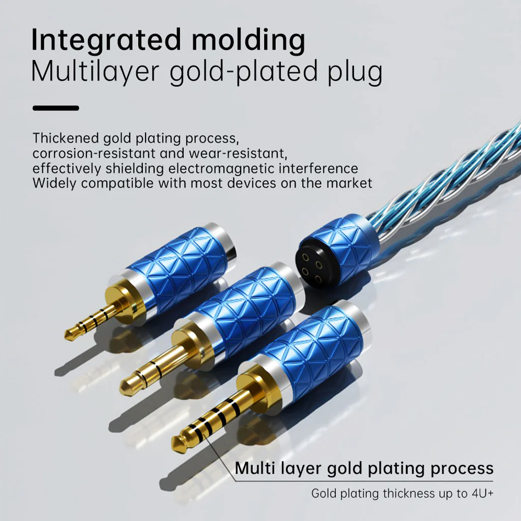 ND - D3 Silver Plated Modular Upgrade Cable for IEM - Image 4