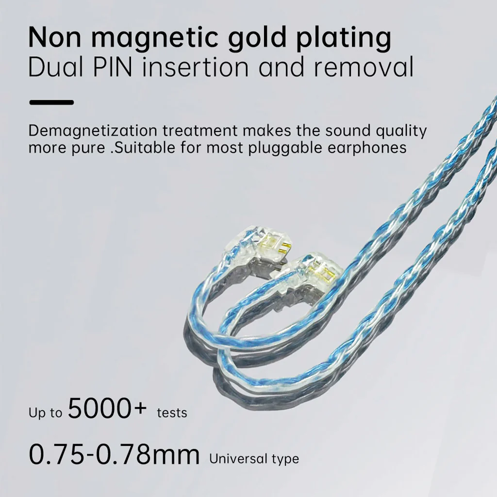 ND - D3 Silver Plated Modular Upgrade Cable for IEM - Image 9