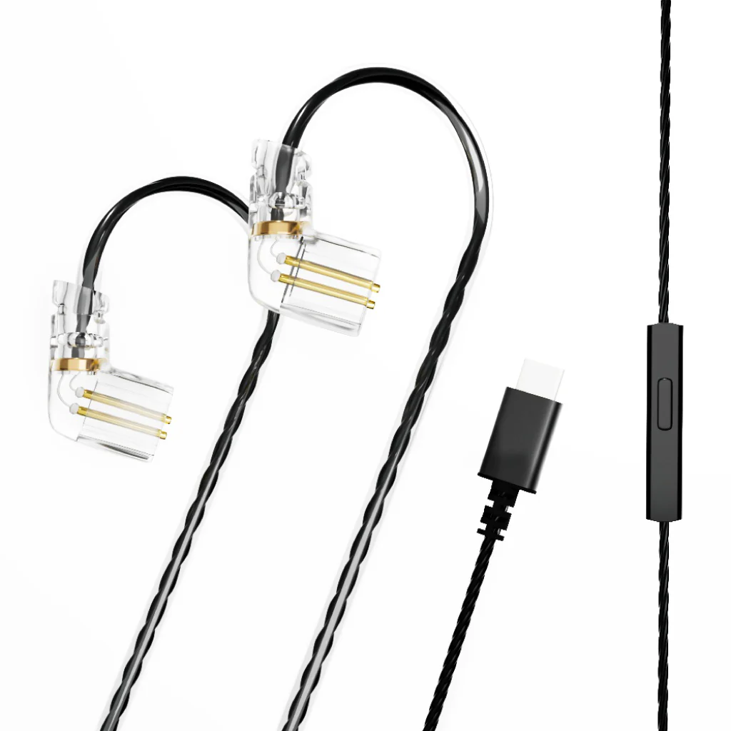 ND - D6 4 Core OFC Type C Upgrade Cable for IEM