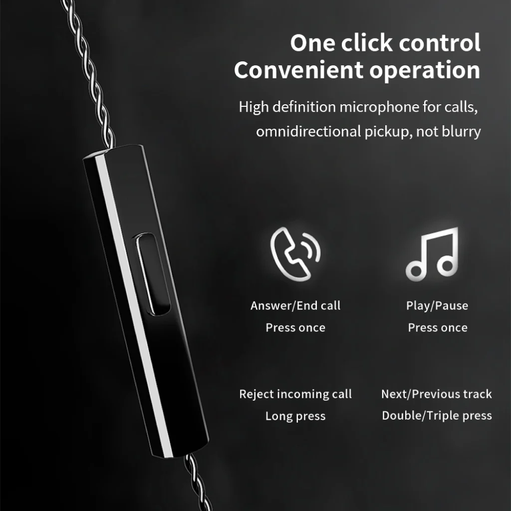 ND - D6 4 Core OFC Type C Upgrade Cable for IEM - Image 3