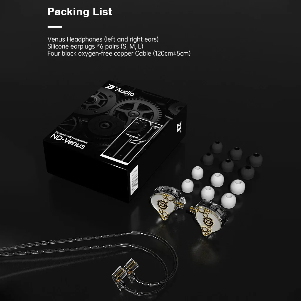 ND Venus Dynamic Driver HiFi IEM - Image 12